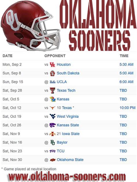 2014 oklahoma sooners|oklahoma sooners tv schedule.